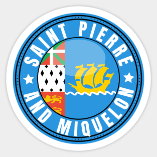 Saint Pierre And Miquelon Sticker